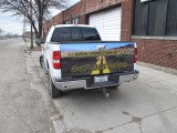 Schell Vehicle Lettering Partial Wrap